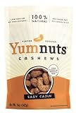 YUMNUTS Easy Cajun Cashews, 5 Ounce Bags (Pack of 8)