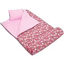 Wildkin Polka Dots 66" Sleeping Bag Kids Luggage