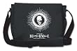 DEATH NOTE LOGO & SKULL EMBROIDERED MESSENGER BAG GE5415 DEATH NOTE LOGO & SKULL EMBROIDERED MESSENGER BAG GE5415