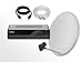 COMAG Digitale HDTV Single Satelliten-Anlage Komplett-Set HD25 (Inklusive: HDTV Receiver, Single LNB, HDMI Kabel, 60er Stahlantenne, Masthalterung, 10m Koax-Anschluss-Set)