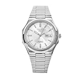 IMAGE OF Seiko Men's SNKK41 5 Stainless Steel Siver Dial Watch