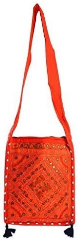Khatri Handicrafts Vintage Mirroe Handwork Shoulder Bag(Red)