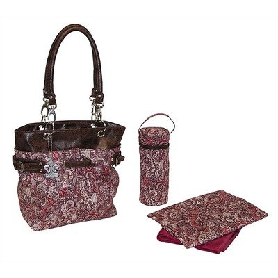 Kalencom Ultimate Midi Tote Paisley Pink
