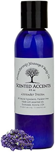 100% All Natural Essential Oil Body, Massage and Cuticle Oil - Lavender Dream - and hot oil treatment for hair /handmade massage oil