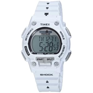  Timex Men's T5K429 IRONMAN 30-Lap Shock whitened situation and Resin Strap sports activities WatchTimex