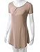 Doublju Womens Short Sleeve Round Neck Flared T-Shirt Dress