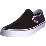 Vans Unisex Adult Classic Slip On Checkerboard Black/Parachute Purple VLYF1XZ 10.5 UK