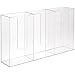 Brady GD03DL Plastic Acrylic Deluxe Glove Dispenser, Clear, 20" W, 4" D, 11-13/16" H