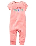 カーターズ Carter's カバーオール 半袖 Super Sweet Neon Jumpsuit 24M (83-86cm)