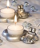 Just Married candle holder wedding favors (Set of 20) - Baby Shower Gifts & Wedding Favors