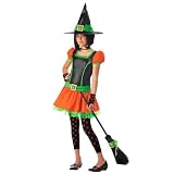 Sassy Pumpkin Witch Tween Costume