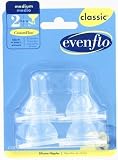 Evenflo Classic CustomFlow Silicone Nipples: Medium Flow