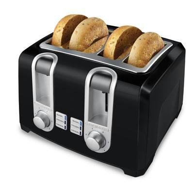 B&D 4 Slice Toaster Black product image