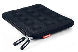 Hard Candy Cases Bubble Sleeve Case for Apple iPad 2 (also fits Apple iPad), Black, (BSL-IPAD-BLK)