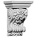 Ekena Millwork COR04X03X05DU 4-Inch W x 2 3/4-Inch D x 5 5/8-Inch H Dublin Corbel , White