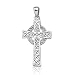 Bling Jewelry Sterling Silver Celtic Cross Pendant