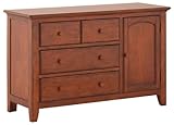 Status Series 100 3 Drawer Combo, Mahogany