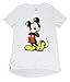 Disney Licensed Minnie and Mickey-Crewneck T-Shirt - Ultra Soft Jersey Fabric