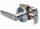 Master Lock SLL0115 Straight Lever Keyed Entry Door Hardware with SilvaBond Antimicrobial Protected Finish, Satin Nickel Master Lock SLL0115 Straight Lever Keyed Entry Door Hardware with SilvaBond Antimicrobial Protected Finish, Satin Nickel