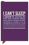 Knock Knock Mini Inner-Truth Journal, I Can't Sleep, 4 x 5.75 Inches (50077)