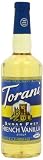 Torani Syrup, Sugar Free, French Vanilla, 33.8 Ounce (Pack of 3)