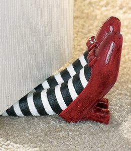 Wizard Of Oz Ruby Slippers Door Stop