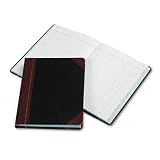 ESSELTE PENDAFLEX CORP. / ESS38300J / Record/Account Book, Journal Rule, BLK/RD, 300 Pgs, 9-5/8 x 7-5/8 / Sold as 1 EA