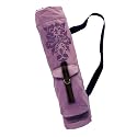 Gaiam Lilac-Damask Yoga Mat Bag