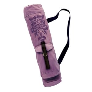SAVE 35%: Purple Damask Mat Bag