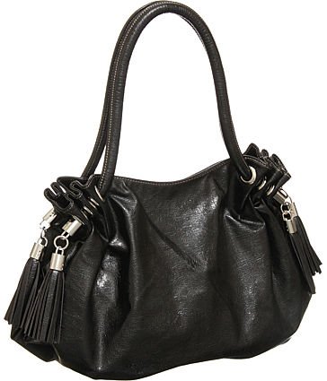 Large Side Tasseled Slouchy Hobo