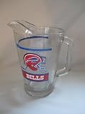 NFL Football Buffalo Bills Logo Glass Beer Pitcher - 60oz