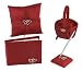 Hortense B. Hewitt Wedding Accessories 4-Piece Set, With All My Heart, Red Claret
