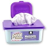 Prevail® Premium Cotton Washcloth, White, 12