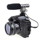 Neewer SG-108 ステレオマイクロフォン ビデオカメラ/DV用 Canon EOS 1D Mark IV 5D Mark II III 7D 70D 60D Kiss X5 Kiss X6i Kiss X7i Kiss X4 Nikon D800 D800E D600 D7100 D5200 D7000 D300s D3s Pentax K-7 K-5対応