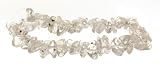 Single Strand Stretch Chip Bracelet - Crystal Quartz.
