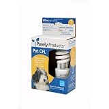 Purely Products PA154M35P 3500 Kelvin 15 Watt Mini Pet Compact Fluorescent Lamp Bulb, 4-Pack