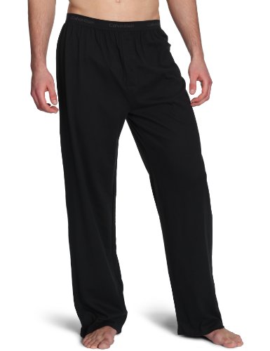 Calvin Klein underwear Herren Hose/ Lang U1028A / Knit Pant Pant, Gr. 5 (M), Schwarz (blac Preisvergleich