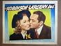 Larceny Inc EDWARD G ROBINSON/J WYMAN Lobby Card (5 - 12:27)  Lobby card is in excellent condition..  This is an  original Lobby Card from 1942 used in the theater to advertise the film.