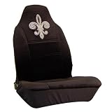 Fleur De Lys Saint French Cross Gem Crystals Studded Rhinestone Car Truck SUV Bucket Seat... by LA Auto Gear
