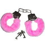 Handschellen Plüsch Pink