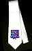 Party Decoration Necktie with crow, bottles, apothecary