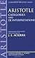 Categories and De Interpretatione (Clarendon Aristotle Series)