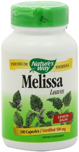 Nature's Way Melissa Lemon Balm Capsules, 100Count Picture