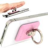 iOttie Kickstand Stand for iPhone 4S 4 3GS The New iPad 2 3 Kindle Fire Touch Samsung Galaxy S2 Nexus Note Epic Touch 4G HTC EVO 4G Rhyme DROID RAZR BIONIC INCREDIBLE 2 Semi Permanent Adhesive 360 Degree Rotatable (Pink)