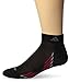 adidas Men's Climacool X III Low Cut Socks (2 Pack), Black/Power Red/Onyx/Grey, One Size