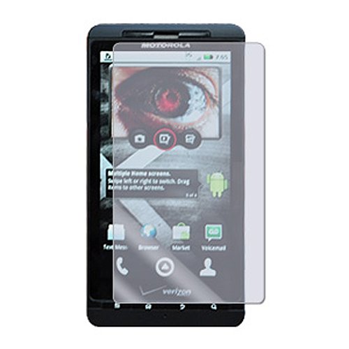 Amzer Super Clear Screen Protector with Cleaning Cloth for Motorola Droid X MB810