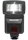 Precision Design DSLR300 Universal High Power Auto Flash with Zoom/Bounce/Swivel Head