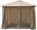 9 x 9 Aluminum Roman Post Gazebo