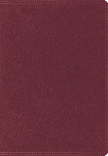 esv giant print bible trutone burgundy