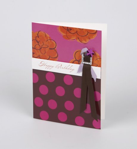 Hand Made Buckle Birthday Card
